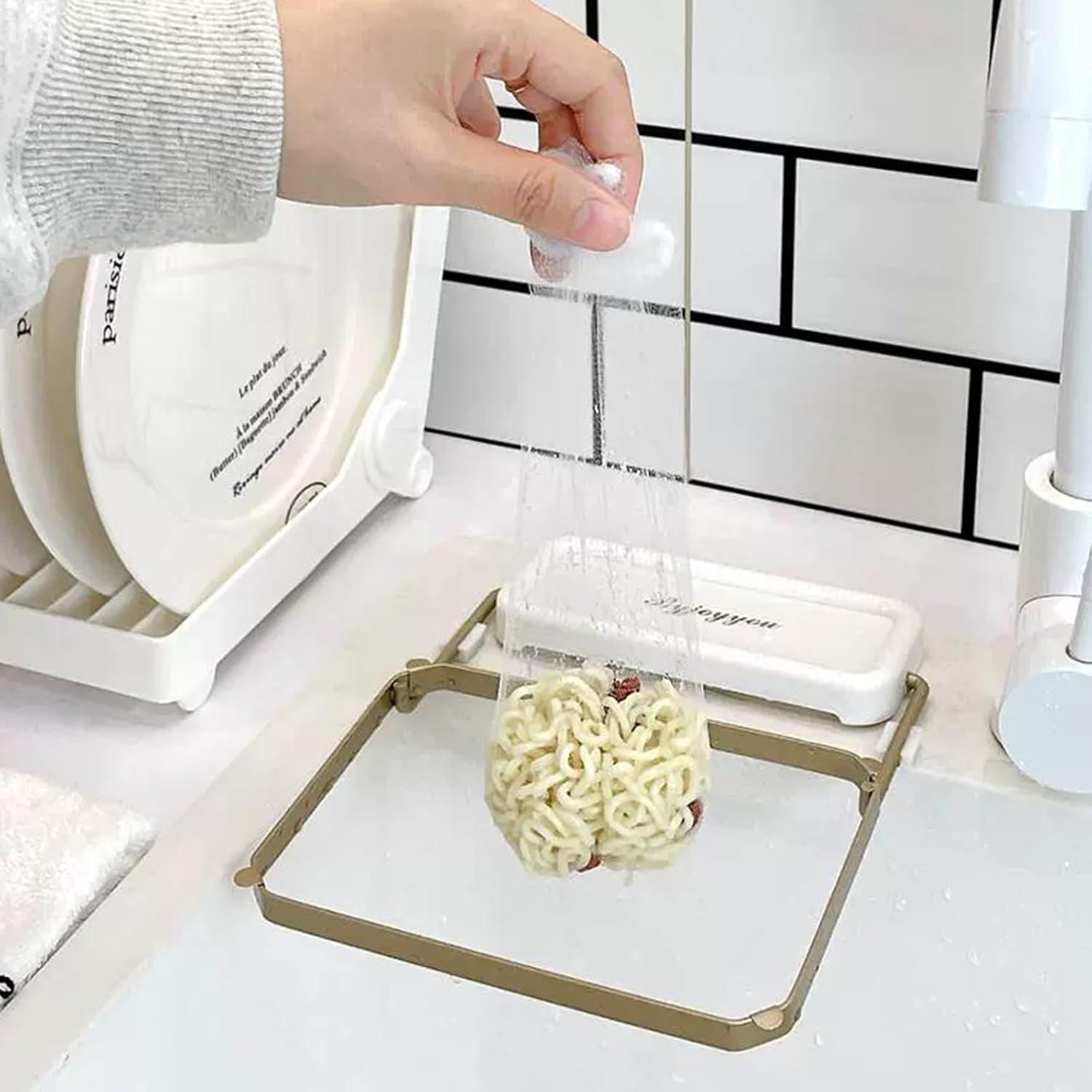 Cesta de Drenaje Colgante Sankoly de Acero Inoxidable 16.1x20cm