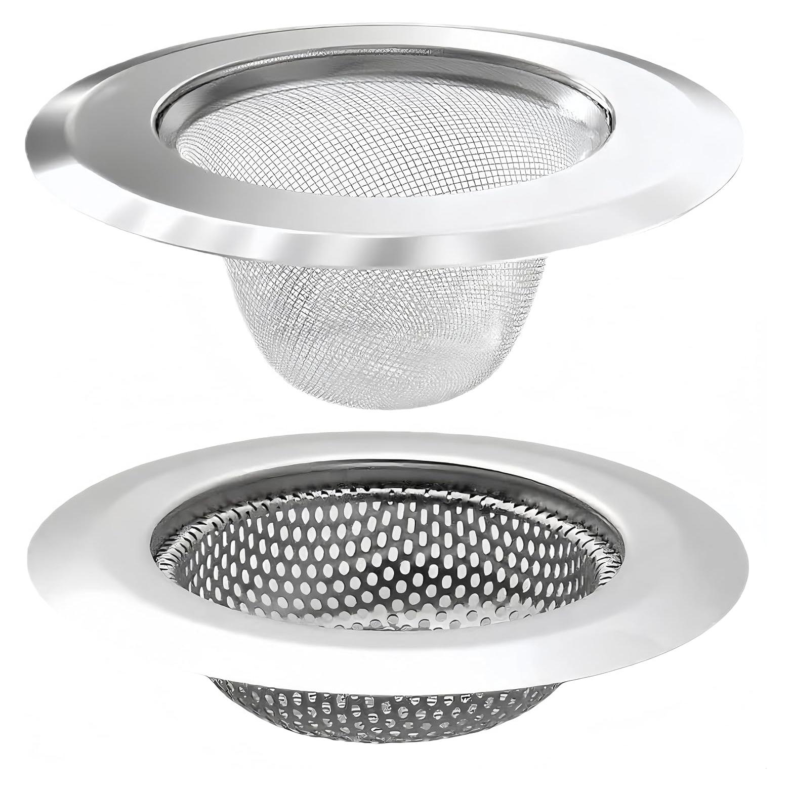 Juego de 2 Filtros de Fregadero Acero Inoxidable CINBILCORN