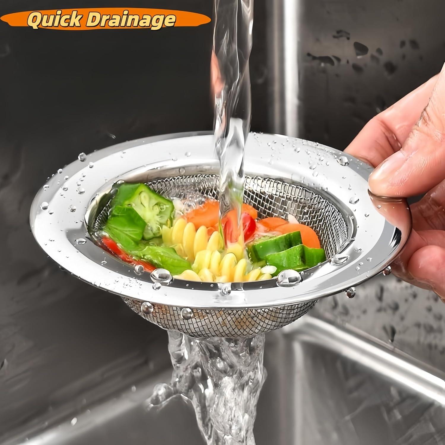 Juego de 2 Filtros de Fregadero Acero Inoxidable CINBILCORN