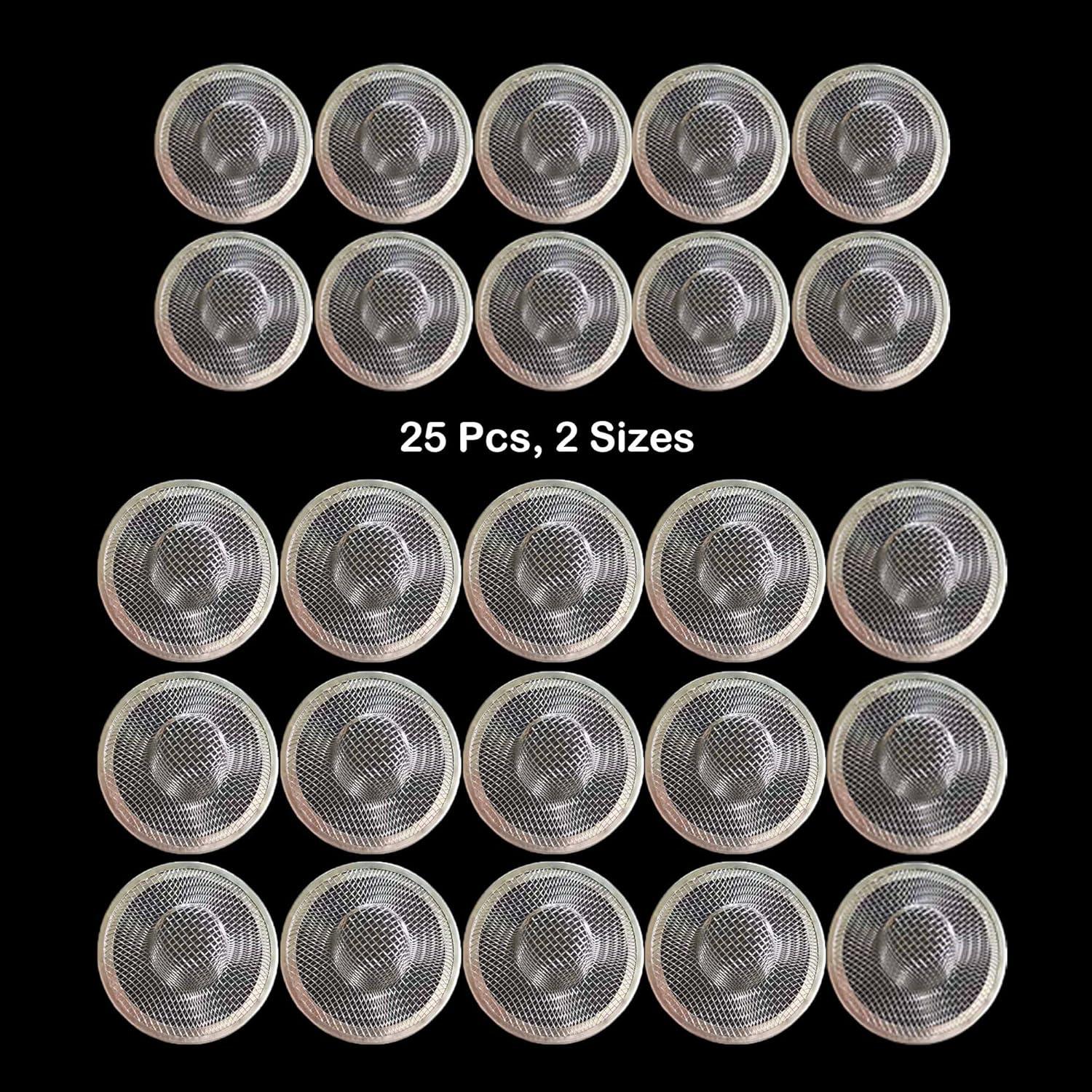 25 Filtros de Drenaje de Malla Beyoslf Acero Inoxidable