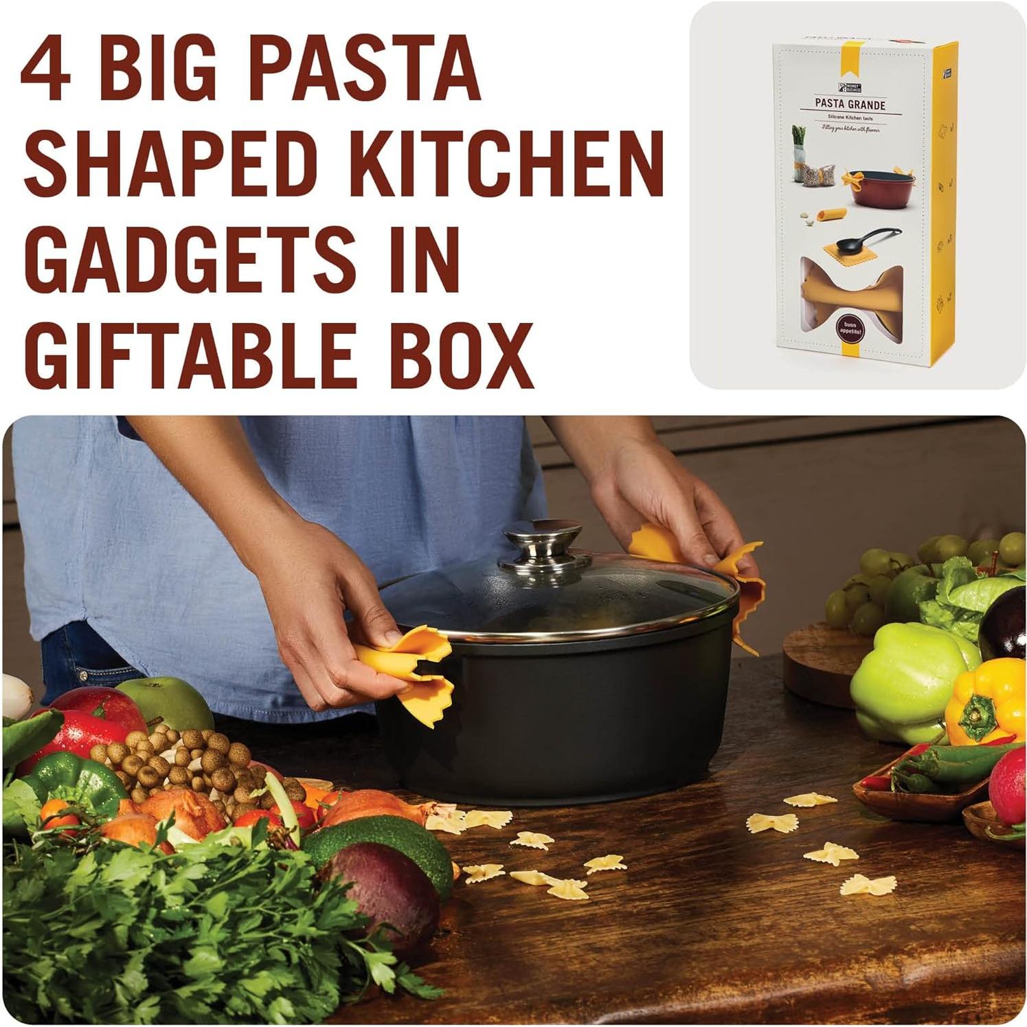 Set de Herramientas de Cocina de Silicona Pasta Grande - Monkey Business