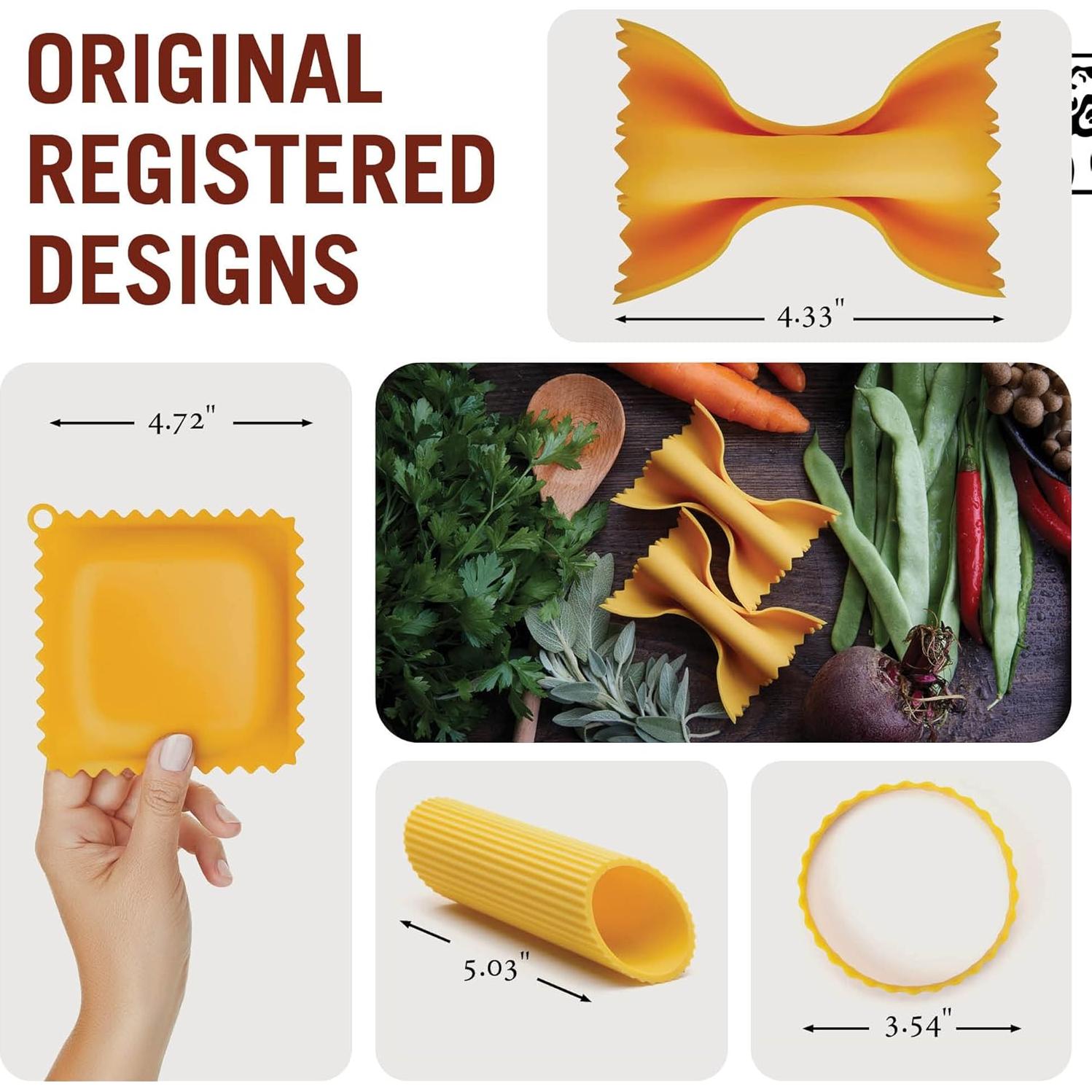 Set de Herramientas de Cocina de Silicona Pasta Grande - Monkey Business