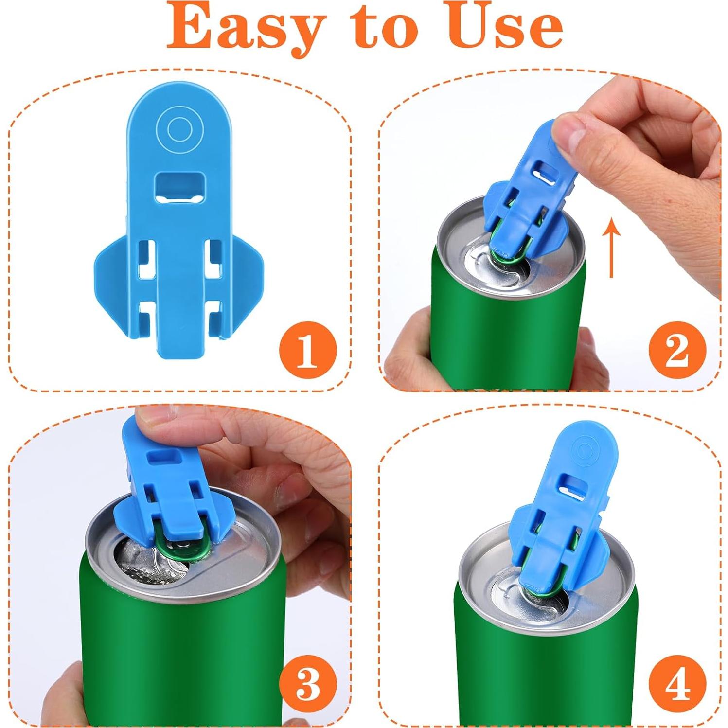 24 Abrebotellas Manuales Hpmjz Coloridos para Latas de Bebida