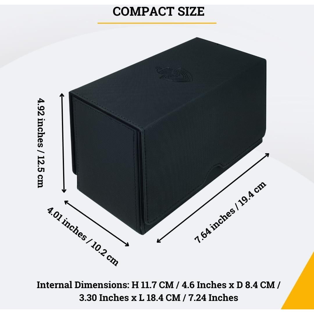 Caja de Baraja Premium Card Guardian con 25 Soportes Magnéticos