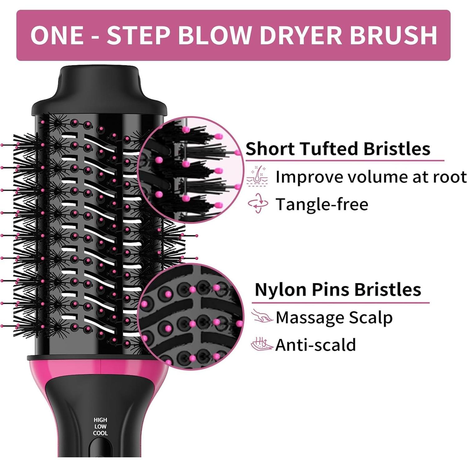 Cepillo Secador de Cabello Doble Voltaje 1200W Zhuhai SY-BD18