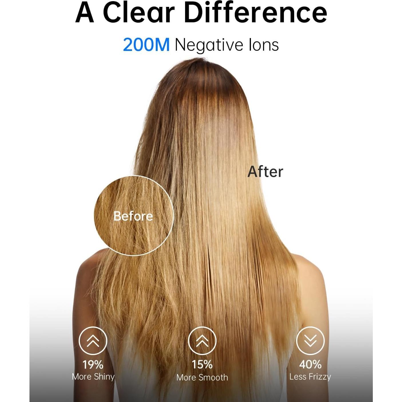 Secador de Pelo Laifen Swift 200M Iónico 110,000 RPM Bajo Ruido