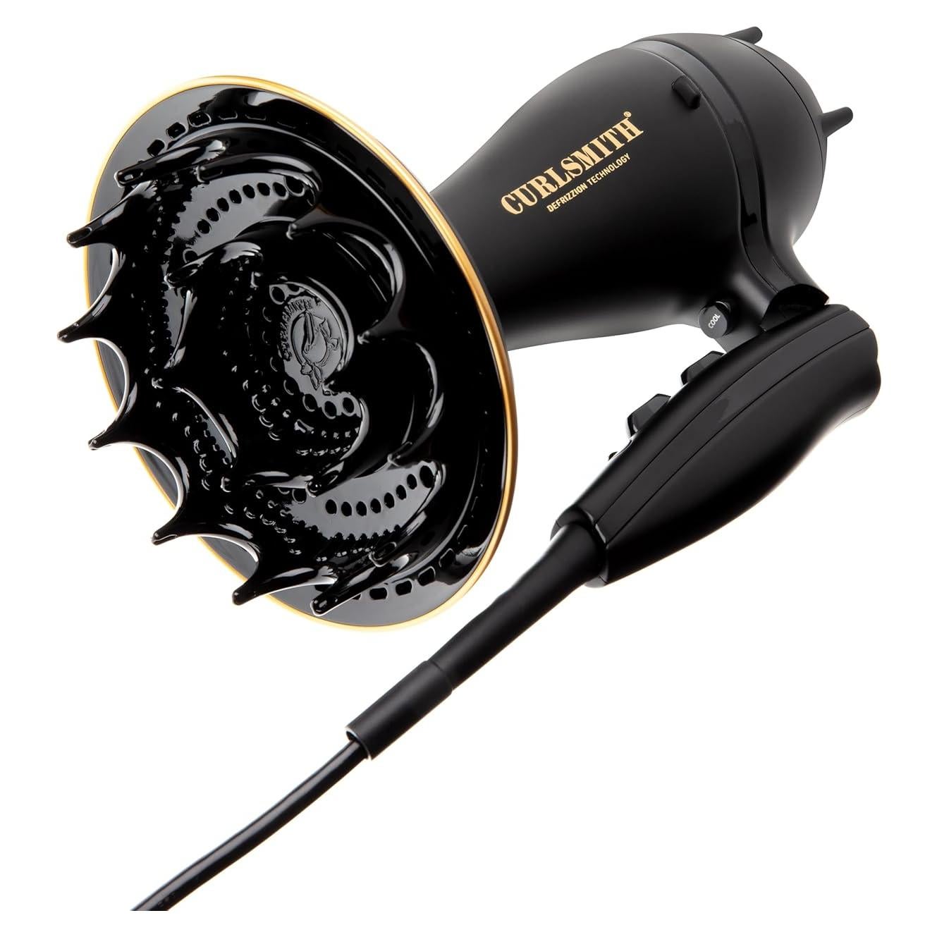 Secador de Pelo Curlsmith Defrizzion de Viaje con Difusor Grande