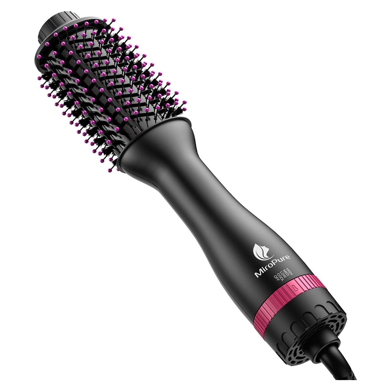 Cepillo Secador de Cabello MiroPure 4 en 1 con 4 Temperaturas