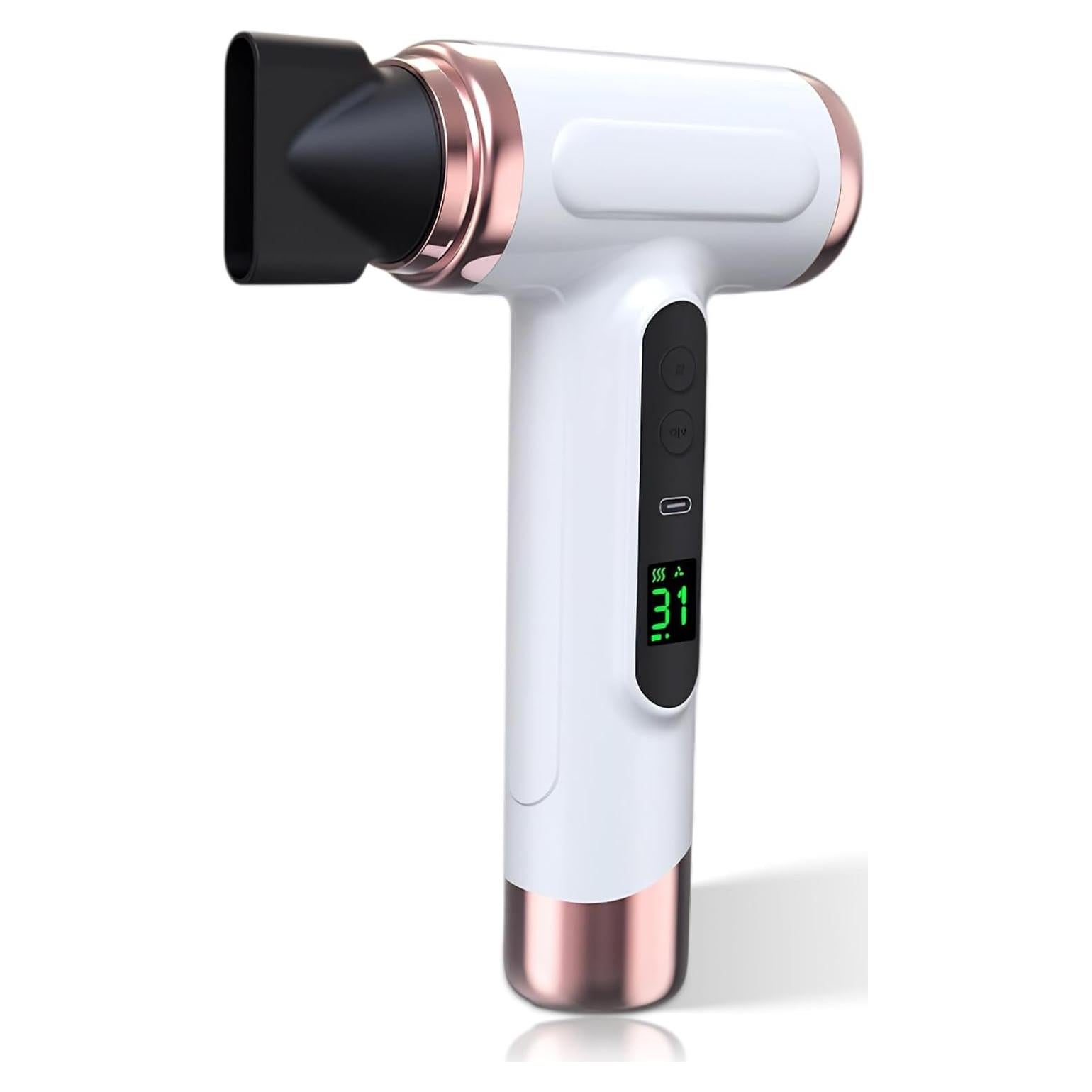 Secador de Pelo Inalámbrico Vikye 200W Batería 15000mAh