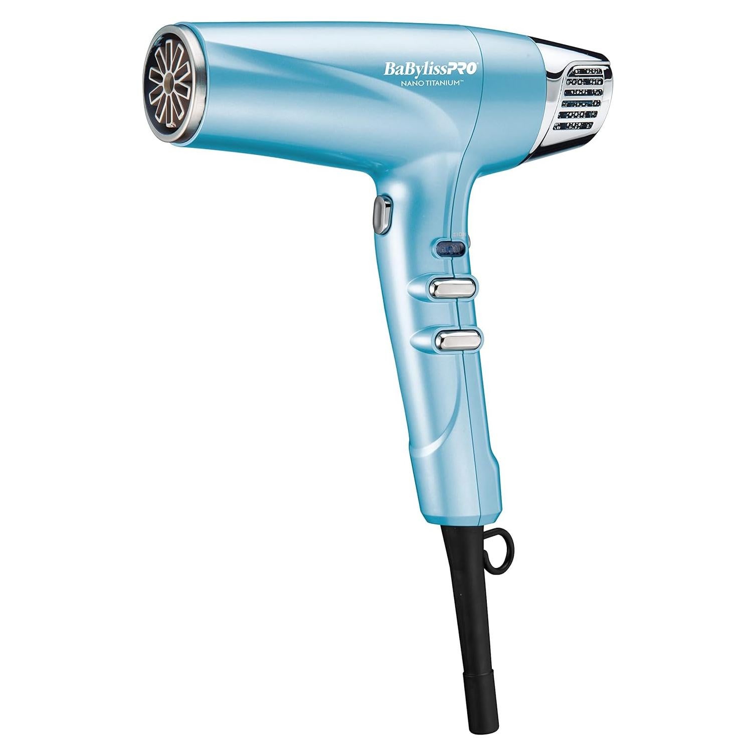 Secador de pelo BabylissPRO Nano Titanium 1875W iónico azul