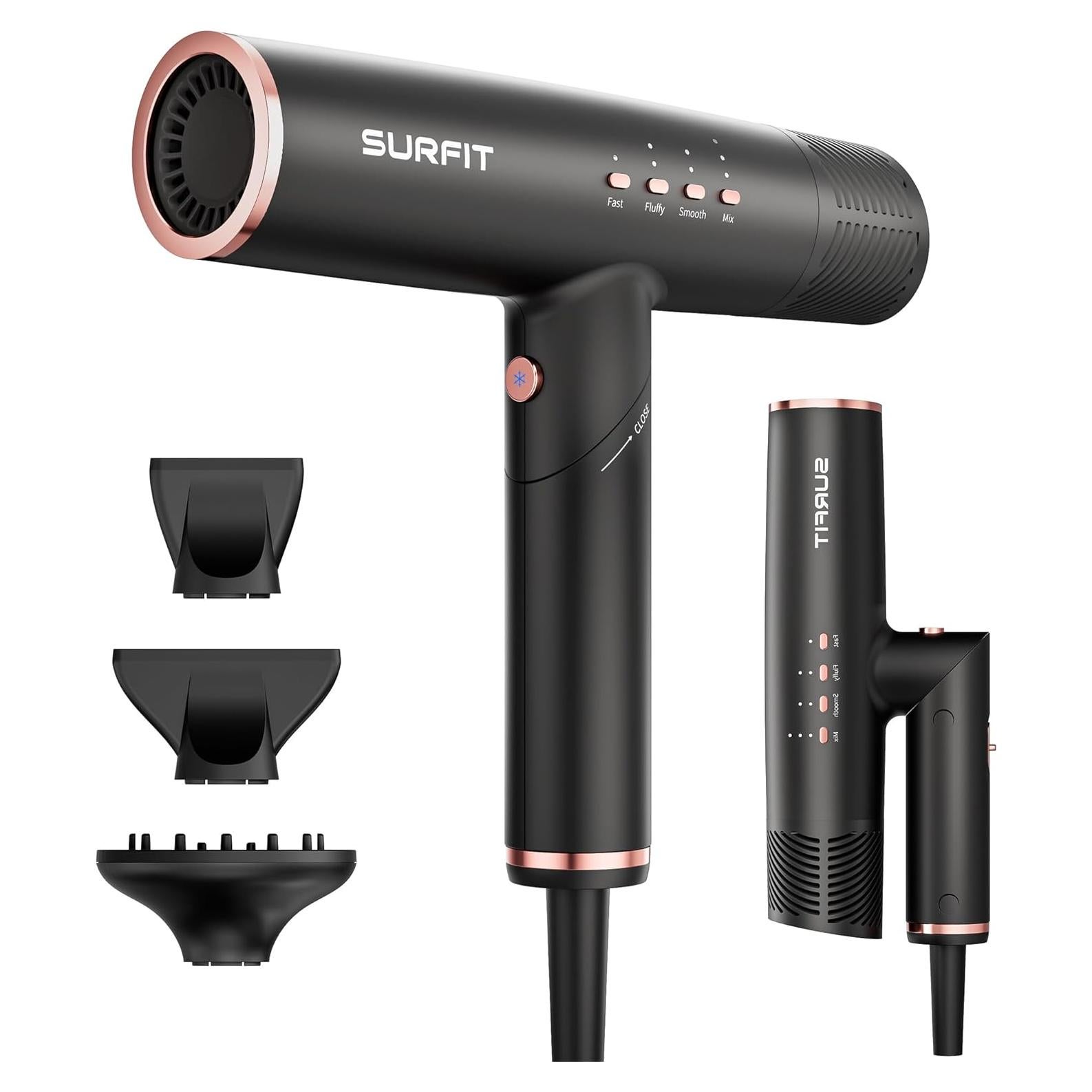 Secador de Pelo Iónico Profesional Surfit 110K RPM Plegable