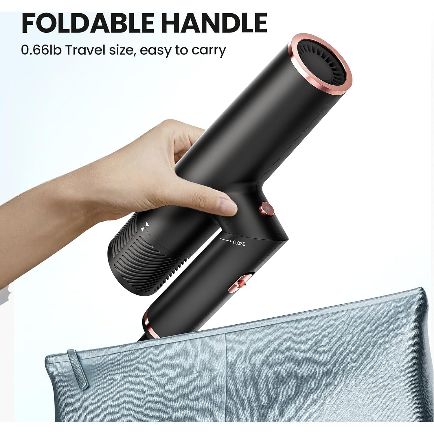 Secador de Pelo Iónico Profesional Surfit 110K RPM Plegable