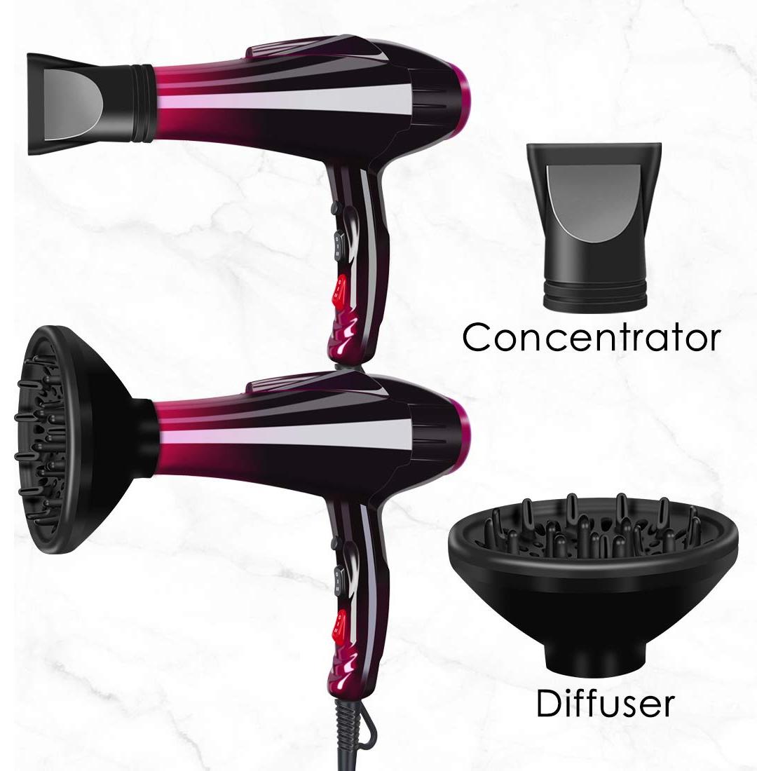 Secador de Pelo Profesional Mannice 3500W Cerámico Iónico