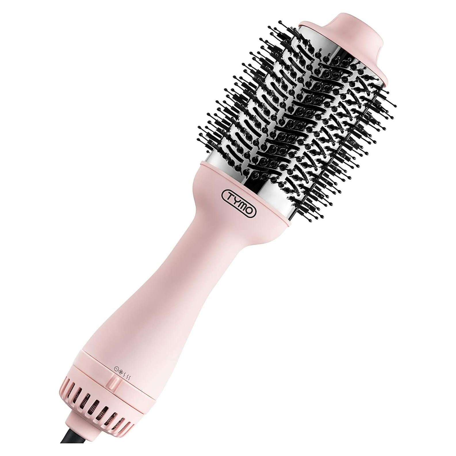 Cepillo Secador Voluminizador TYMO Rosa 1200W Tecnología Iónica