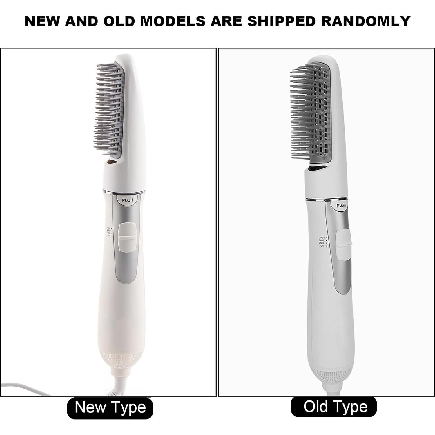 Cepillo Secador de Cabello ZJchao 2 en 1 Antifrizz 750W