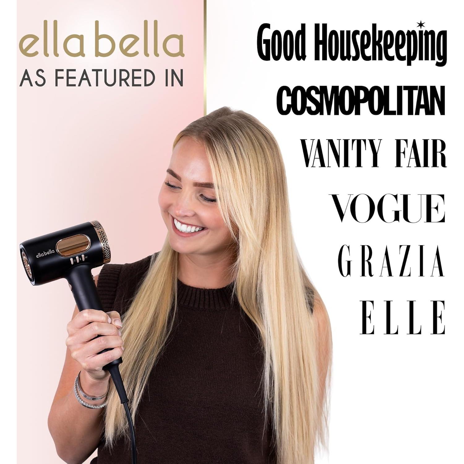 Secador de Pelo Profesional ELLA BELLA KR-F04 con Difusor