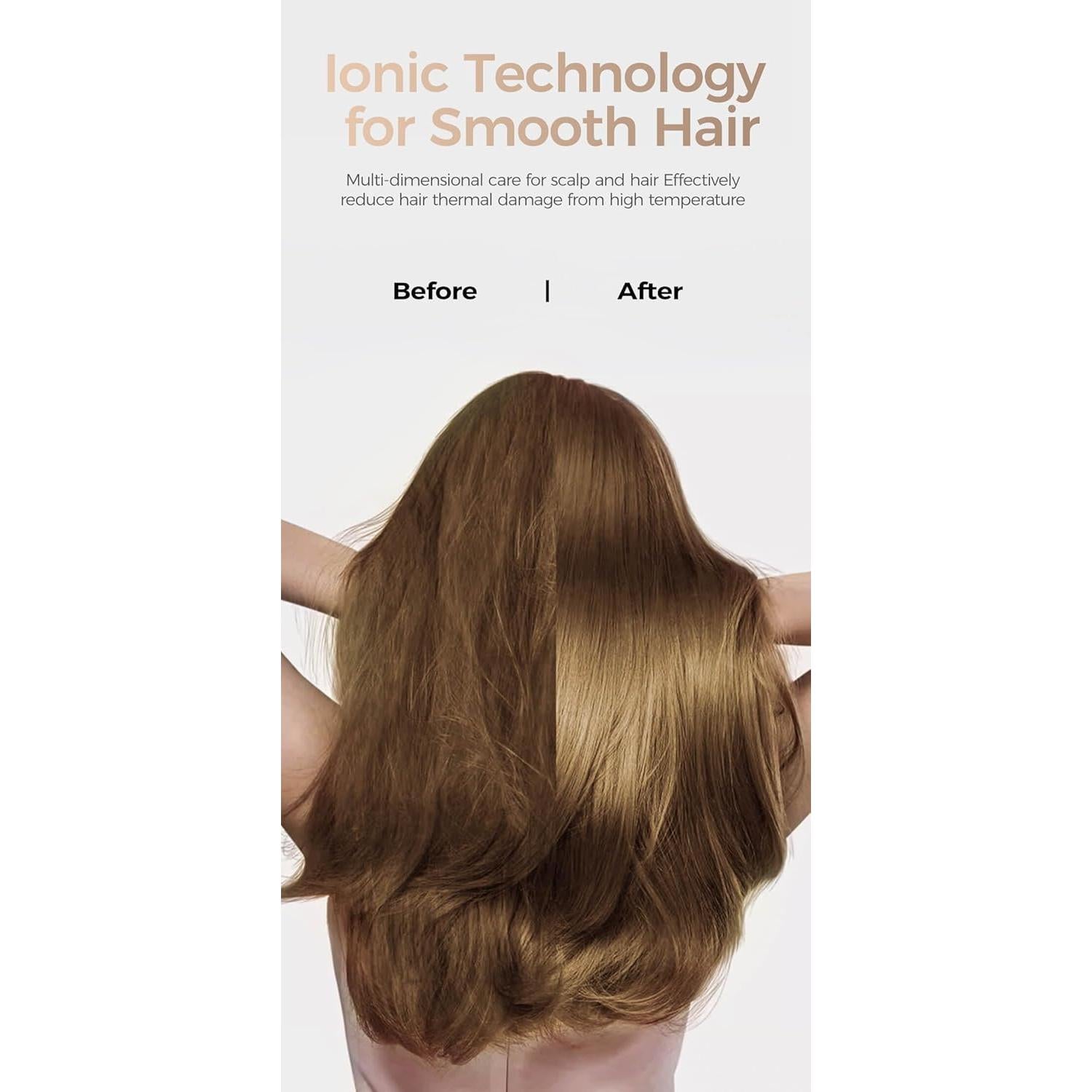 Secador de Pelo Iónico Tideway 110,000 RPM Ligero y Silencioso