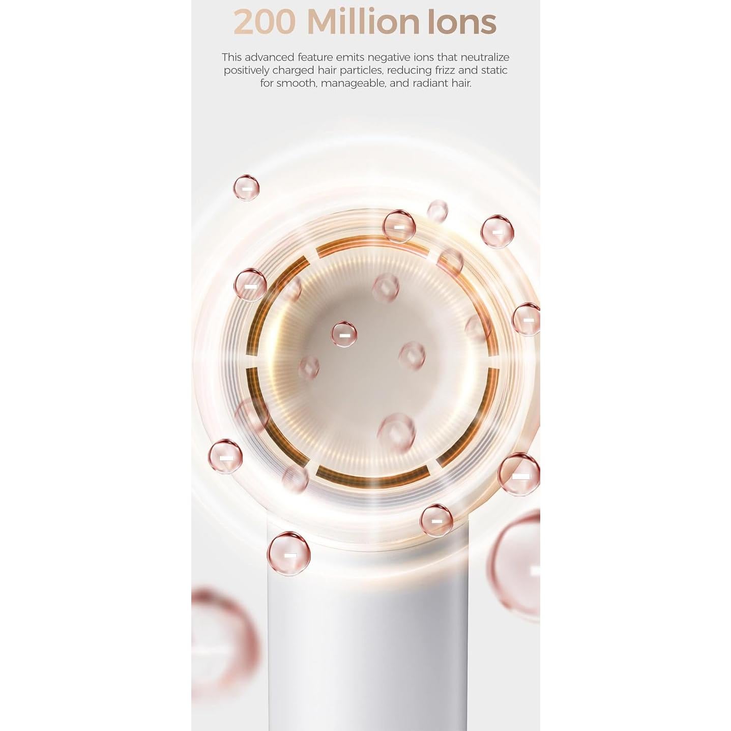 Secador de Pelo Iónico Tideway 110,000 RPM Ligero y Silencioso