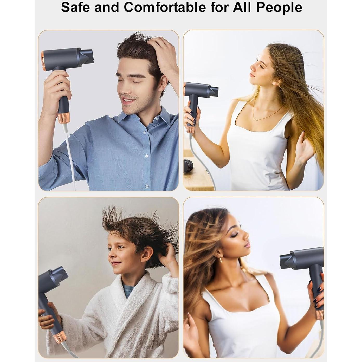 Secador de Pelo Iónico LANDOT SM-HD168 110000 RPM Compacto