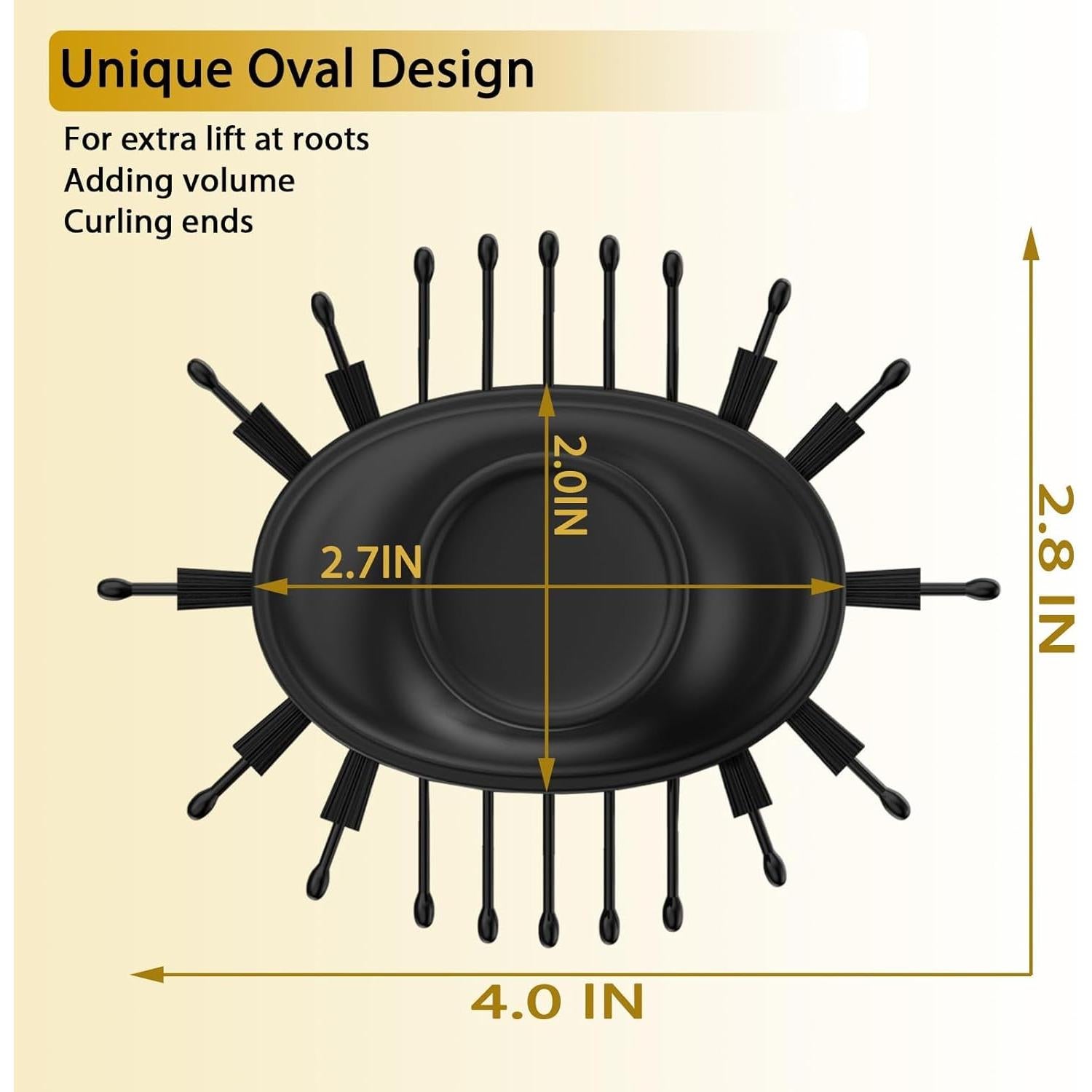 Cepillo Secador de Cabello Nicebay HB-822, 4 en 1, Pantalla