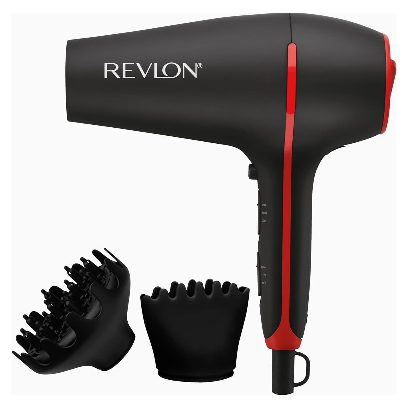 Secador de Pelo Revlon SmoothStay 1875W con Difusor y Concentrador