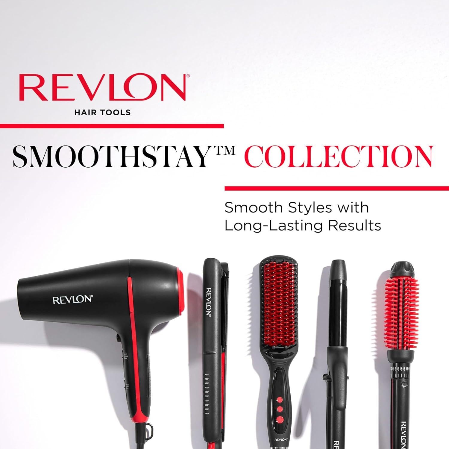 Secador de Pelo Revlon SmoothStay 1875W con Difusor y Concentrador