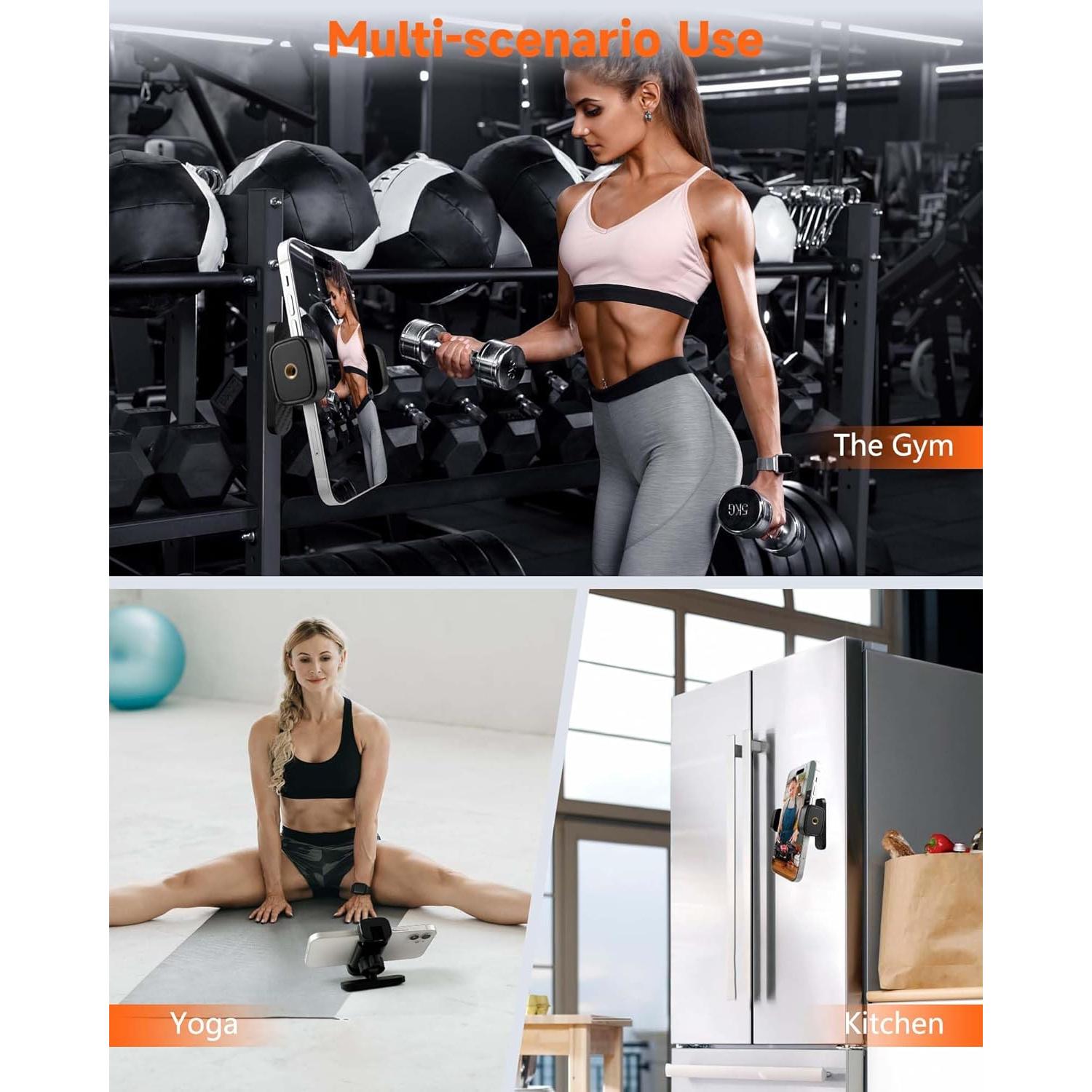 Soporte Magnético para Teléfono JACZZO 360° Gimnasio Universal