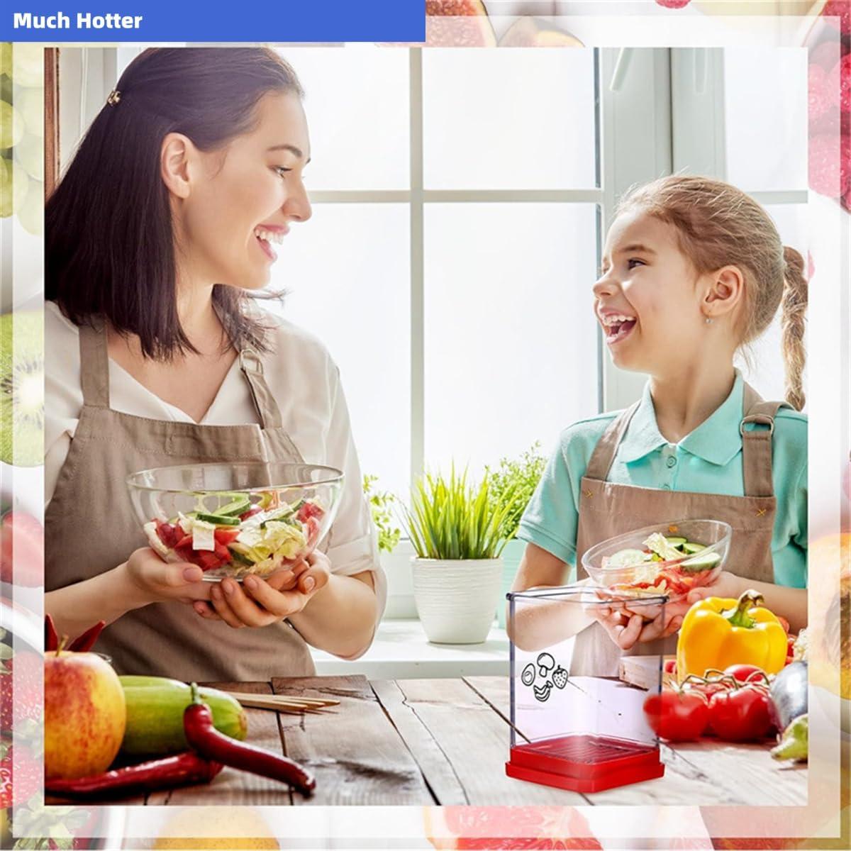 Cortador de Frutas y Verduras Much Hotter - Acero Inoxidable 304