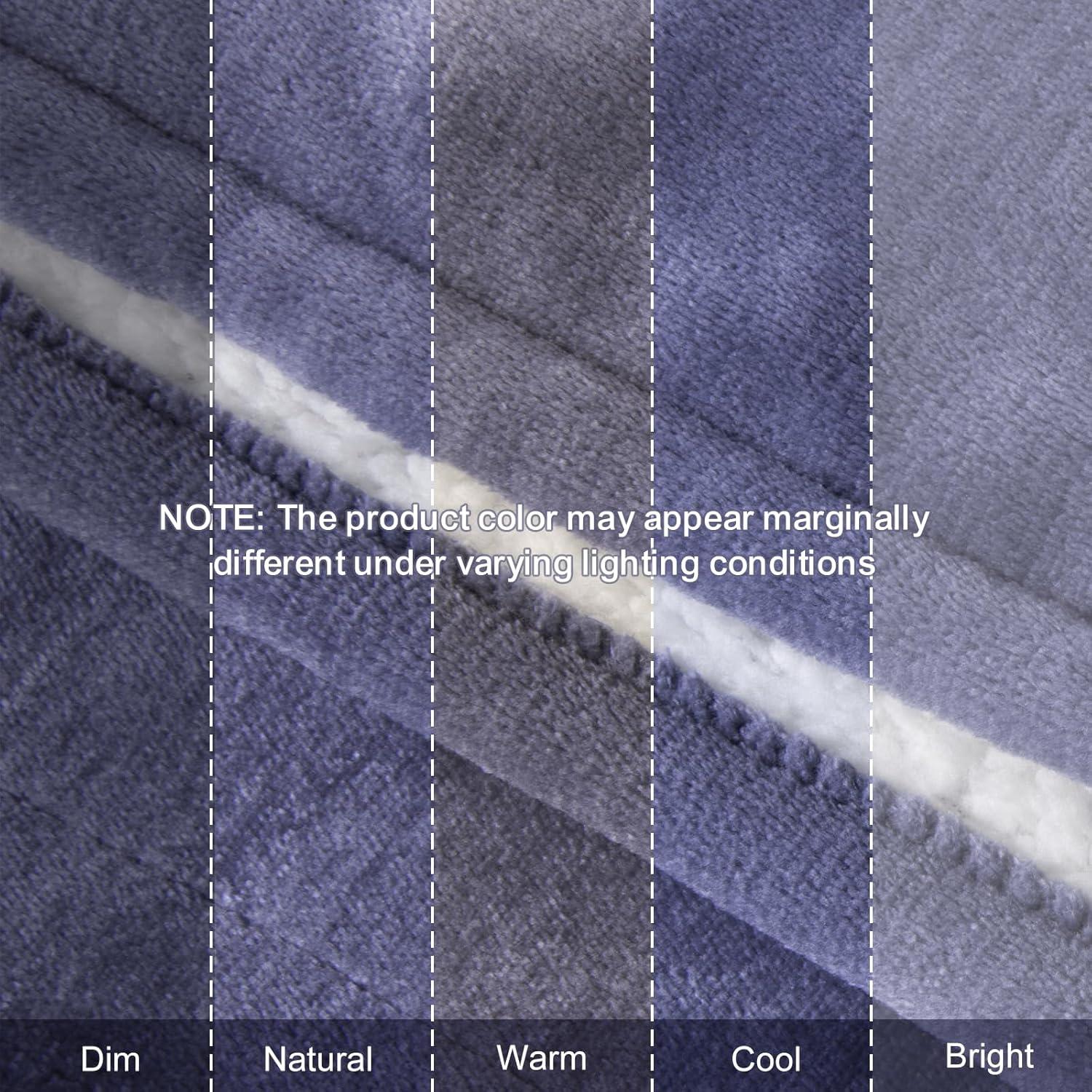 Manta Eléctrica VELLUBAM 127x152 cm con 5 Niveles Calentamiento