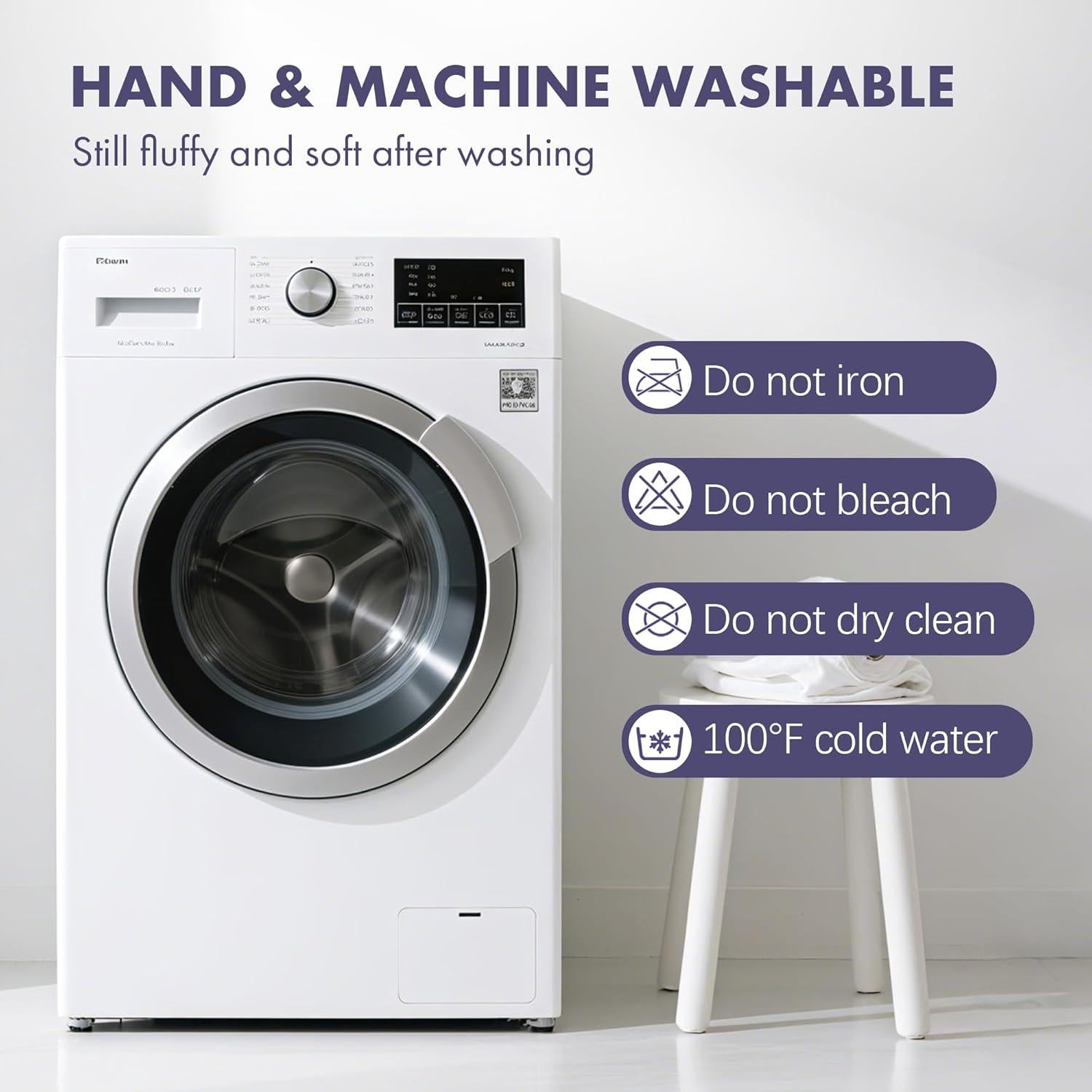 Manta Eléctrica VELLUBAM 127x152 cm con 5 Niveles Calentamiento