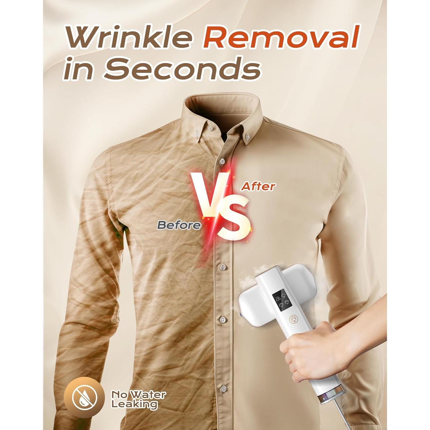 Vaporizador de Ropa Dovety LM-2401 2 en 1 1100W 100mL