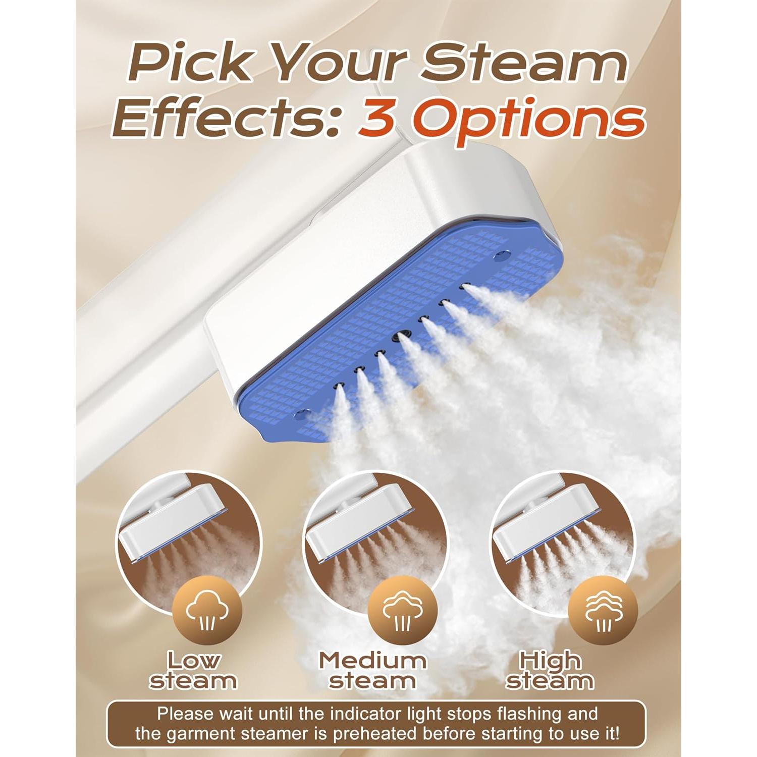 Vaporizador de Ropa Dovety LM-2401 2 en 1 1100W 100mL