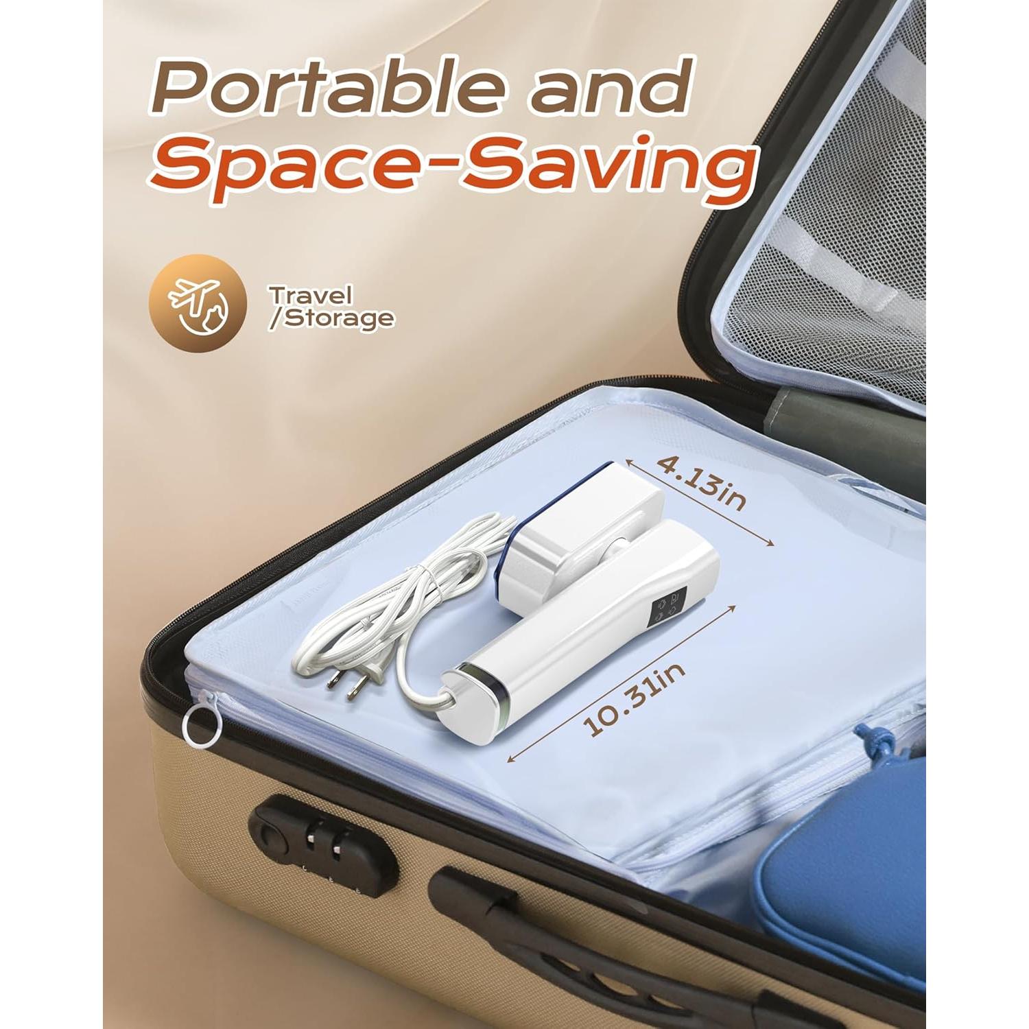 Vaporizador de Ropa Dovety LM-2401 2 en 1 1100W 100mL