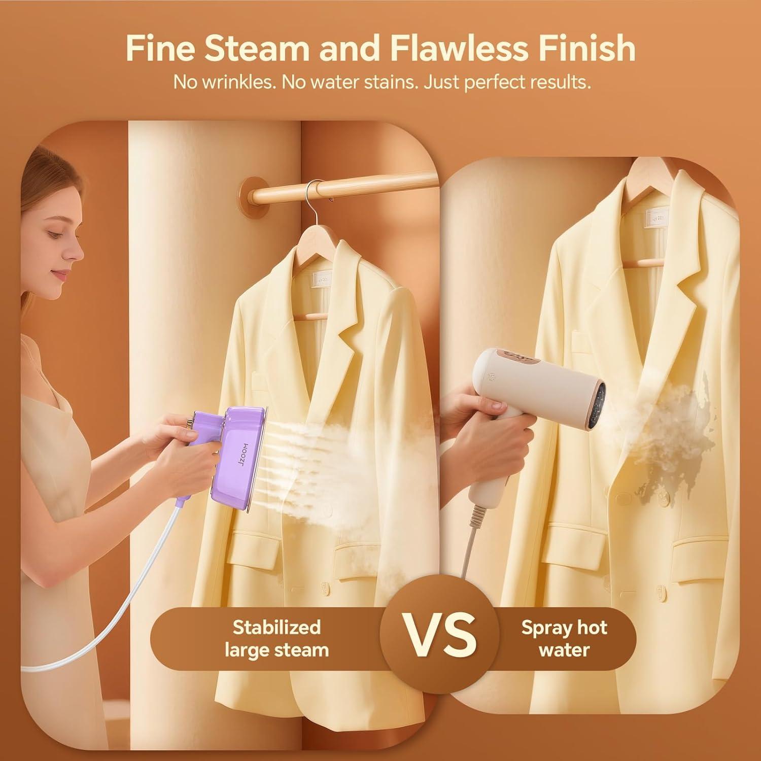 Plancha de Vapor Portátil JZOOM S9 2-en-1 1000W 150ml