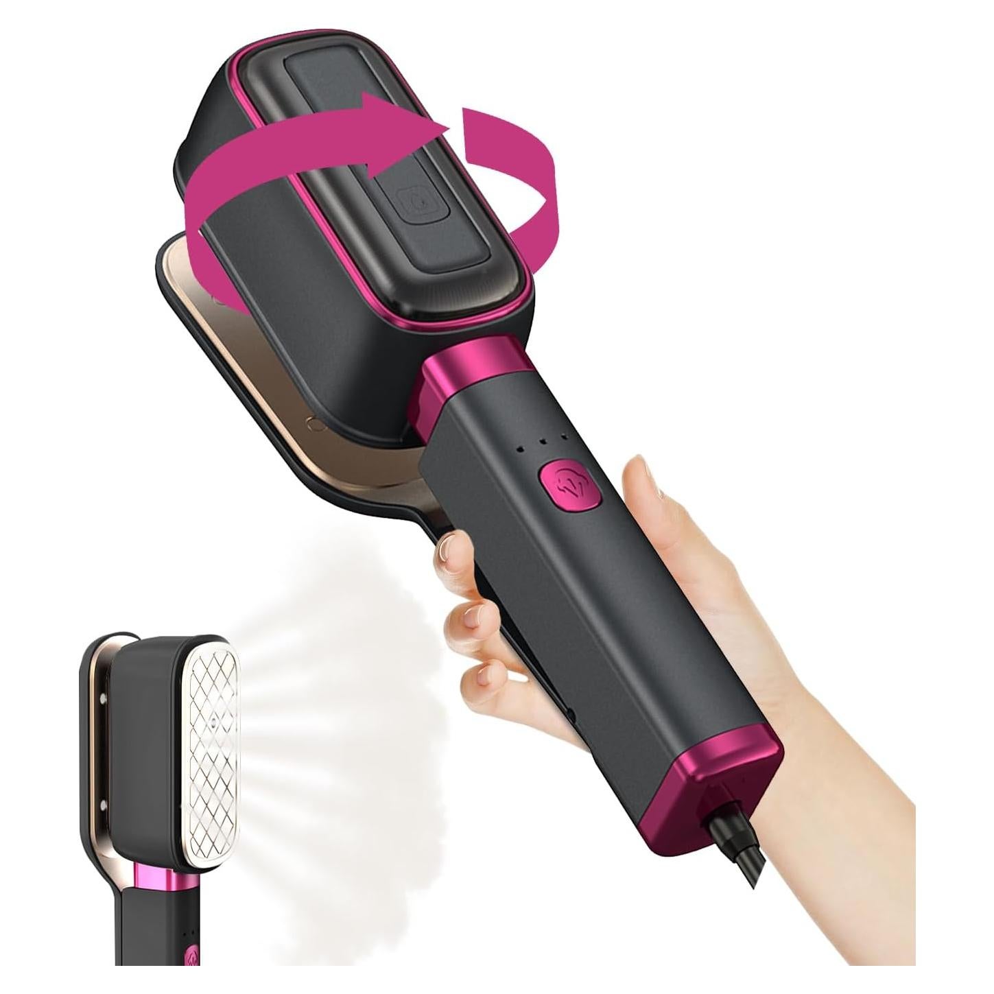 Plancha de Viaje J&J MÁS FÁCIL 3-en-1 1000W 20s Calentamiento