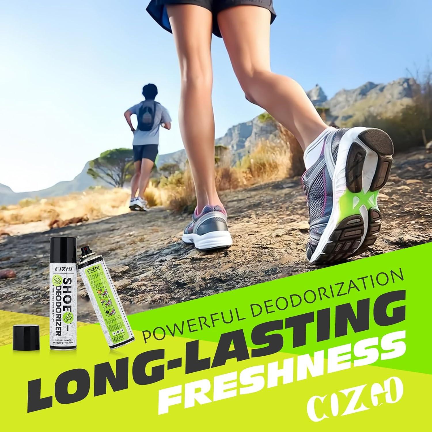 Spray Desodorante para Zapatos COZGO 300ml - Eliminador de Olores