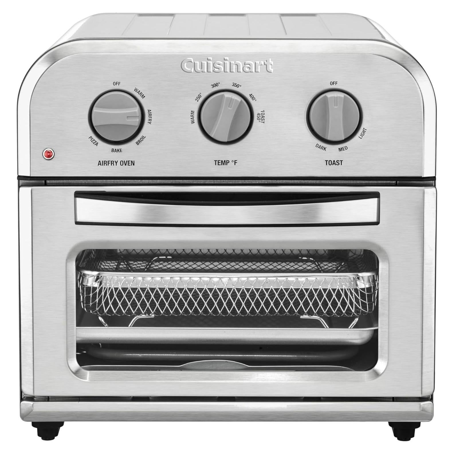 Horno Tostador de Aire Cuisinart TOA-26 Acero Inoxidable 1.13 kg