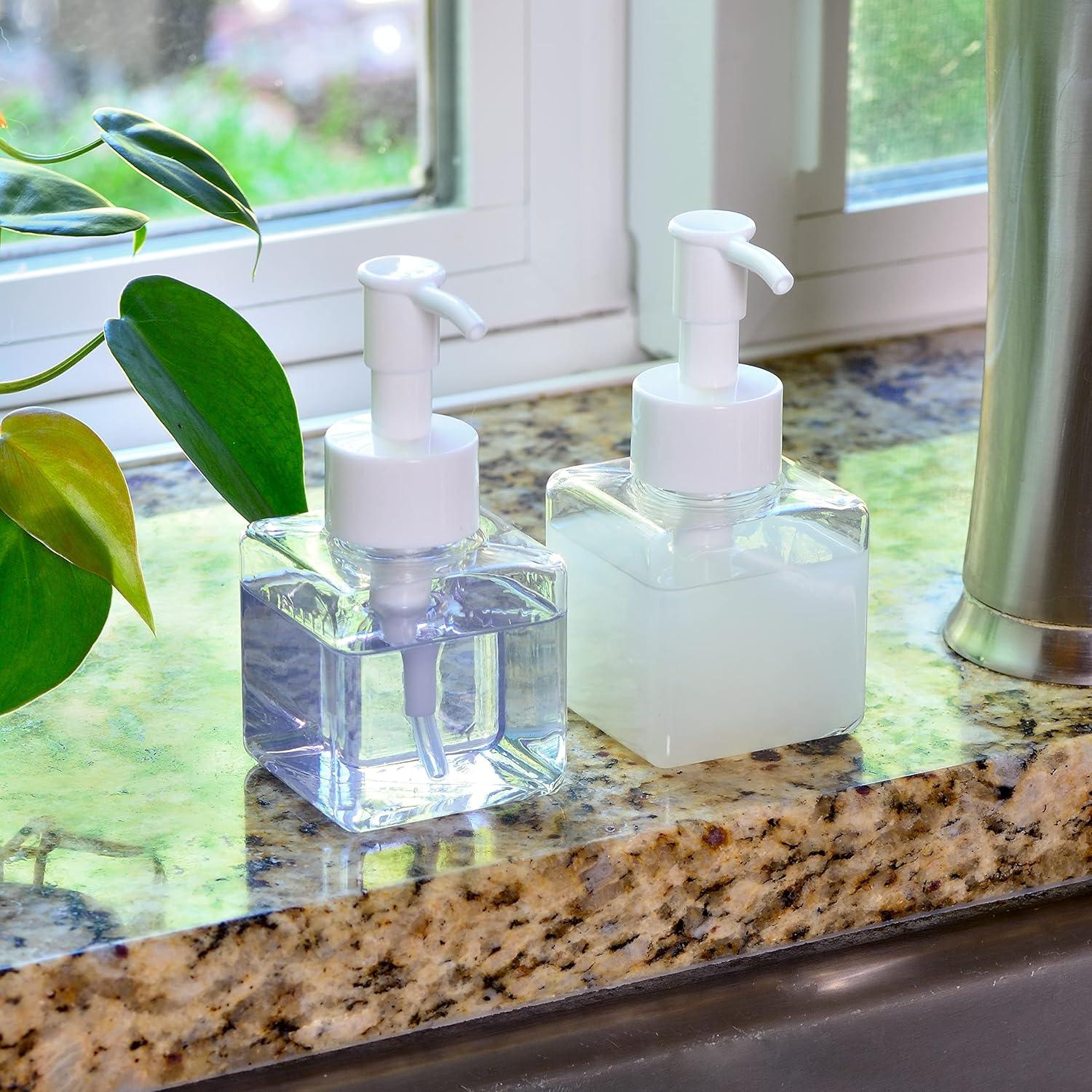 Youngever 5 Botellas de Plástico Reutilizables 120 ml con Bomba