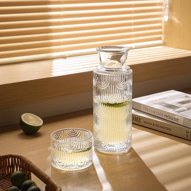 Conjunto de Jarras de Vidrio Coloch 2 Jarras y 2 Tazas 621ml