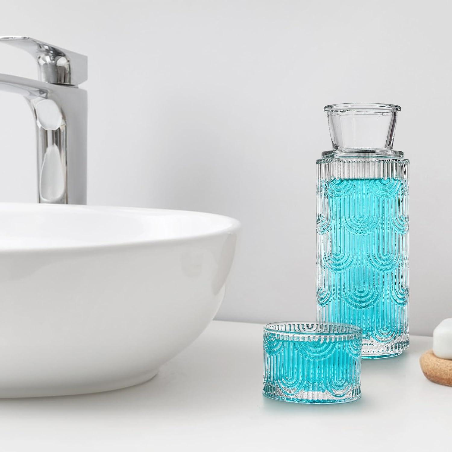 Conjunto de Jarras de Vidrio Coloch 2 Jarras y 2 Tazas 621ml