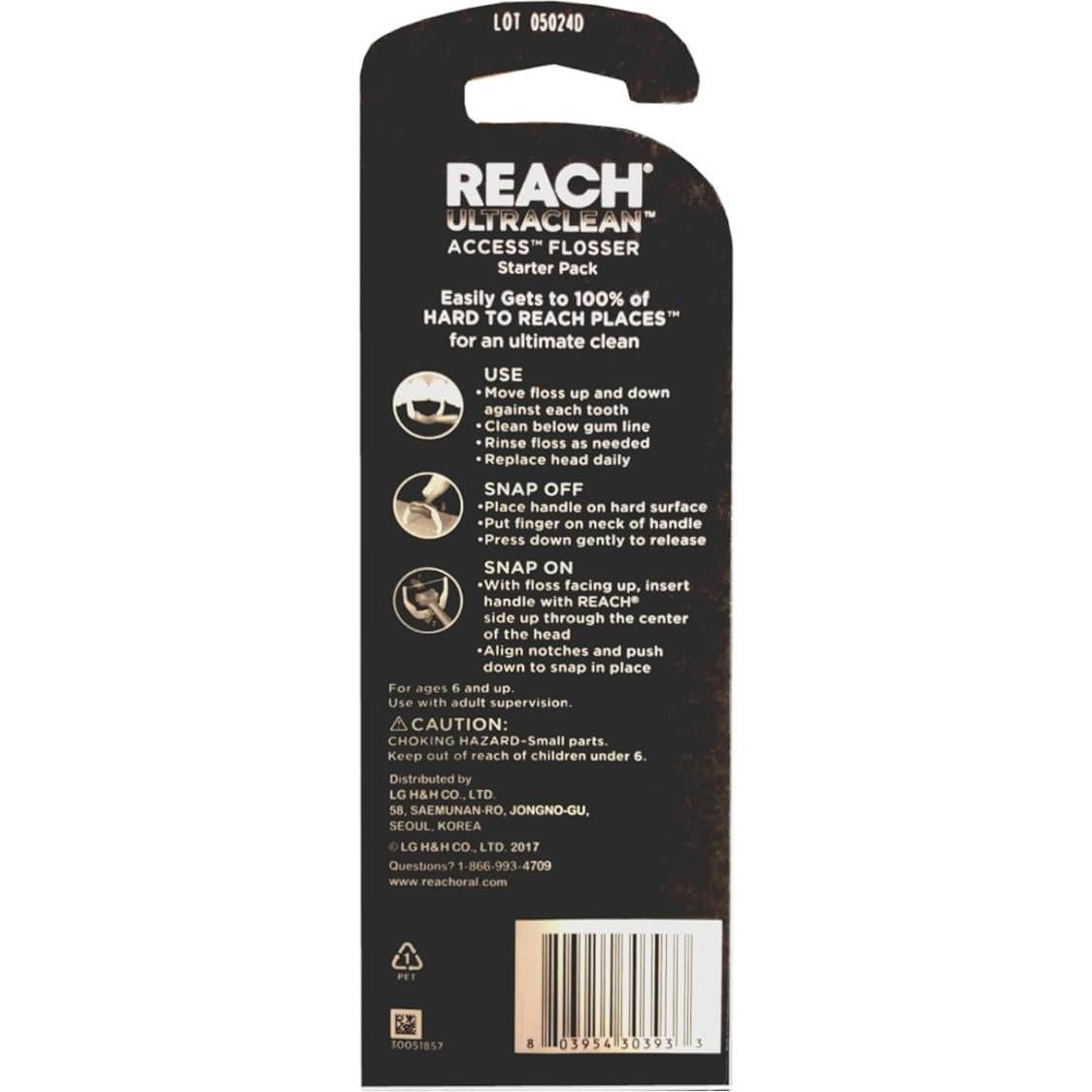 Hilo Dental Ultraclean Listerine con 8 Cabezas Repuesto