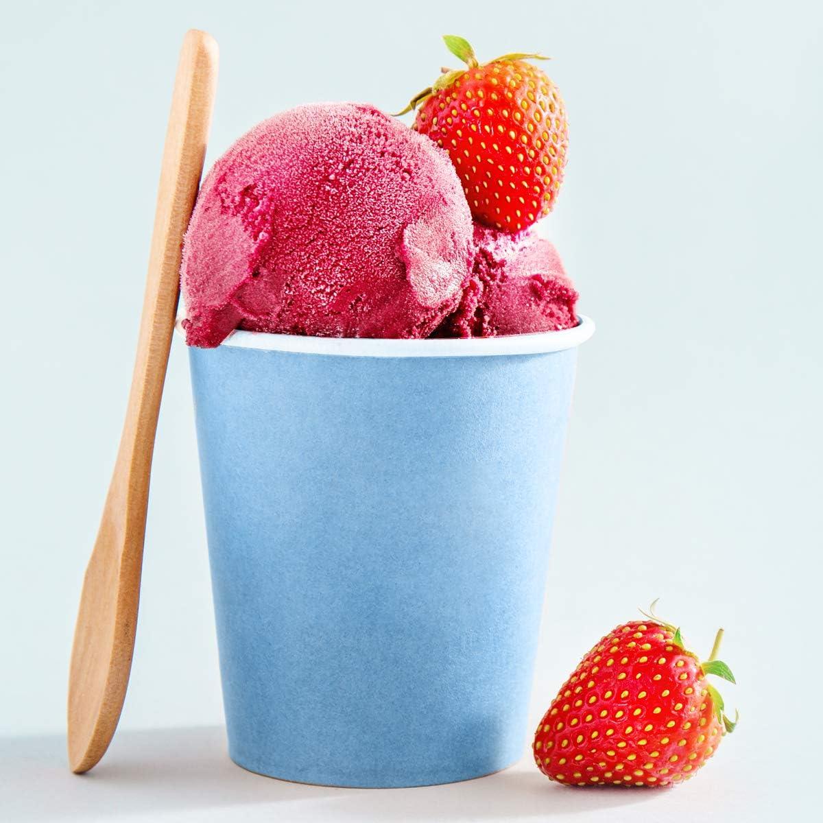 Vasos de Papel Desechables Turbo Bee 600 Unidades 3 oz Azules