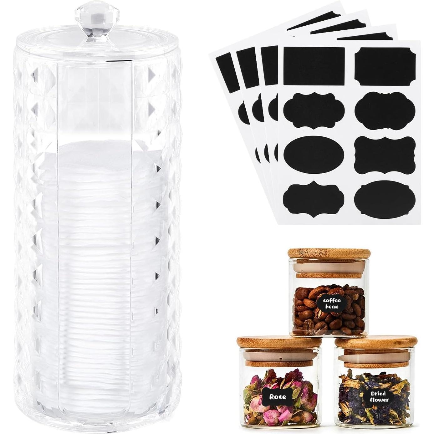 Dispensador de Tazas JIANWEI con Tapa, Organizador Blanco 73x181mm