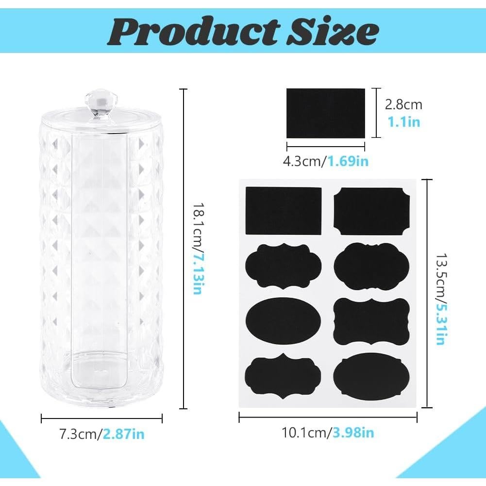 Dispensador de Tazas JIANWEI con Tapa, Organizador Blanco 73x181mm