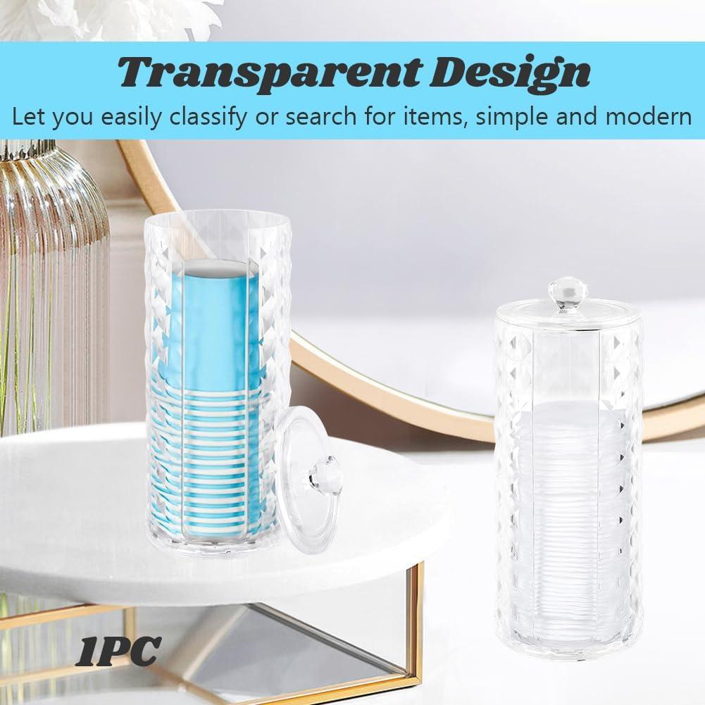 Dispensador de Tazas JIANWEI con Tapa, Organizador Blanco 73x181mm