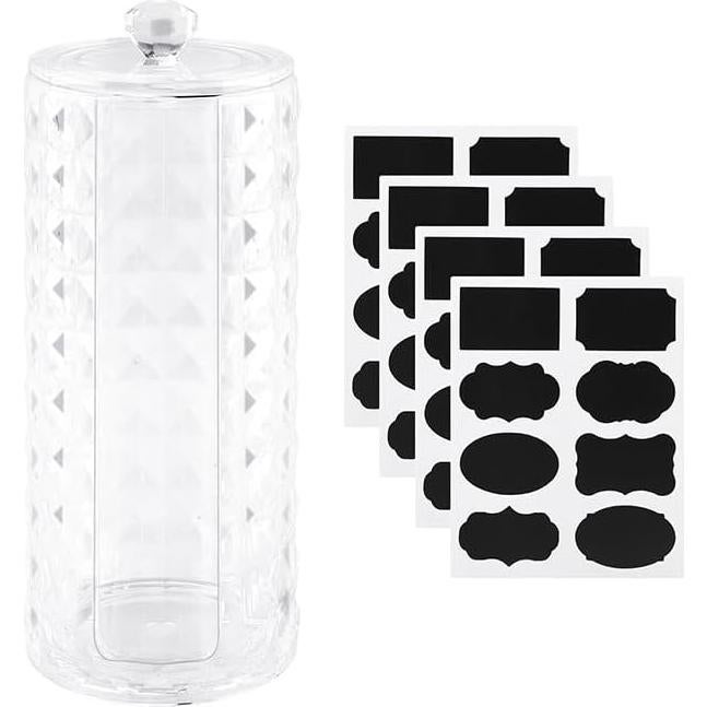 Dispensador de Tazas JIANWEI con Tapa, Organizador Blanco 73x181mm