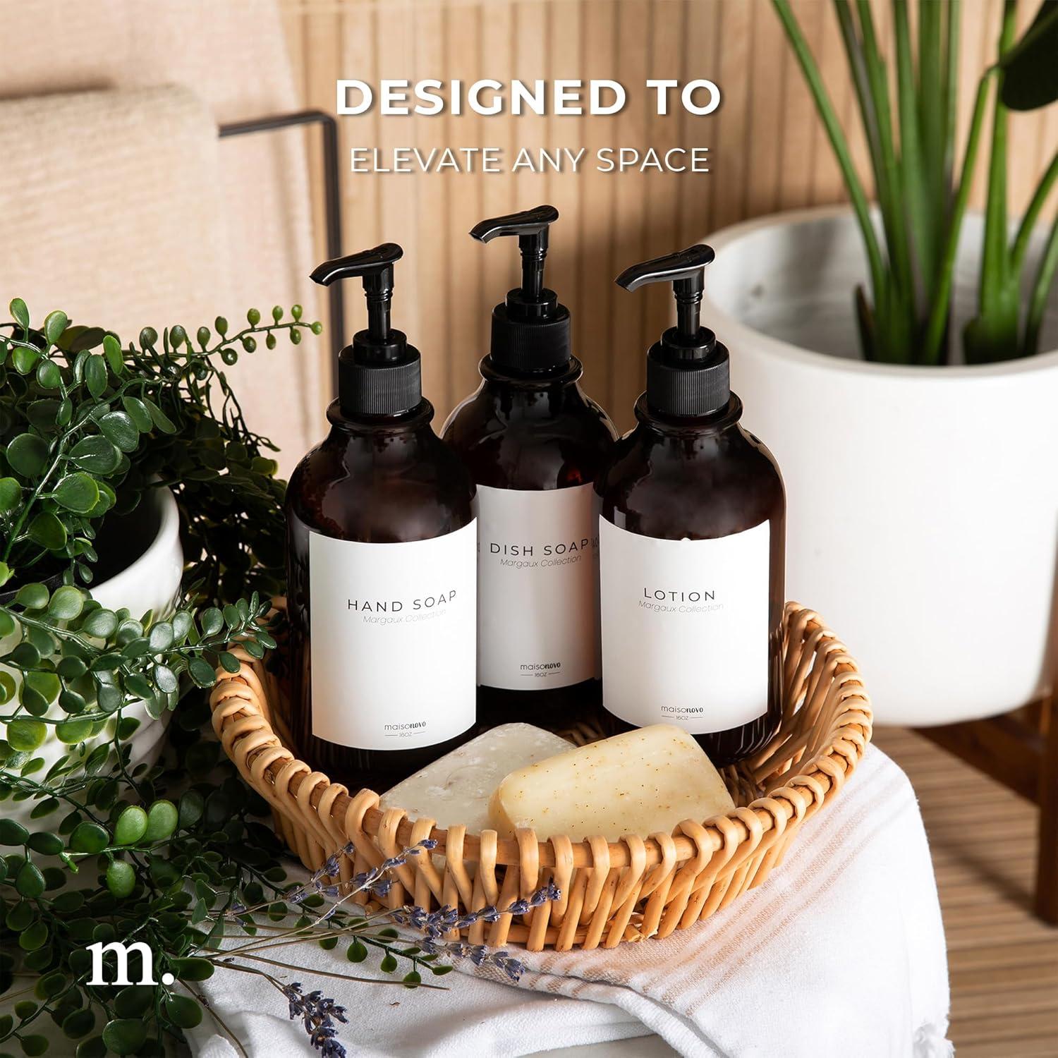 Reemplazo de bomba de dispensador de jabón MaisoNovo - 2 unidades - acero inoxidable