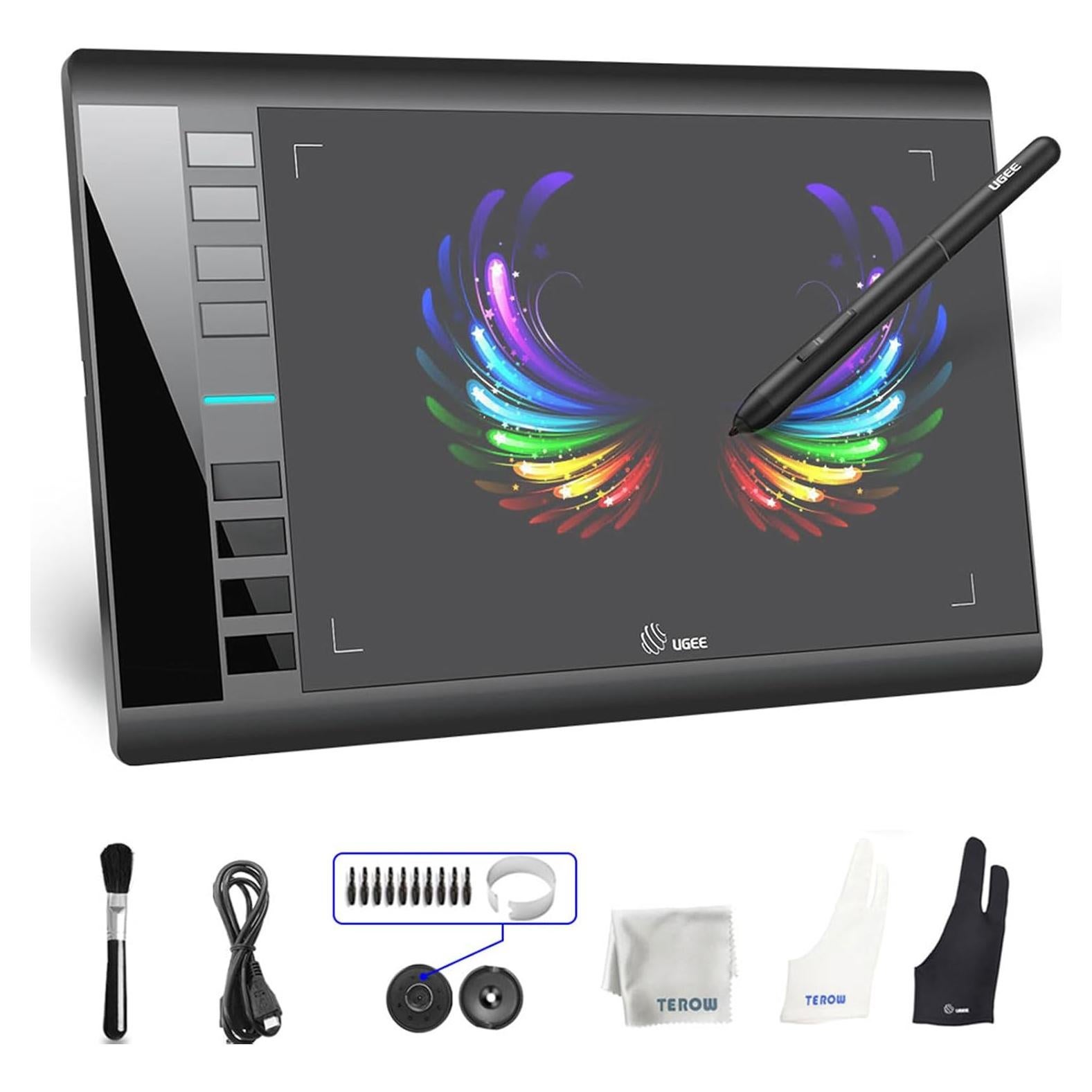 Tableta de Dibujo Gráfica UGEE M708 25.4x15.24 cm 8192 Niveles