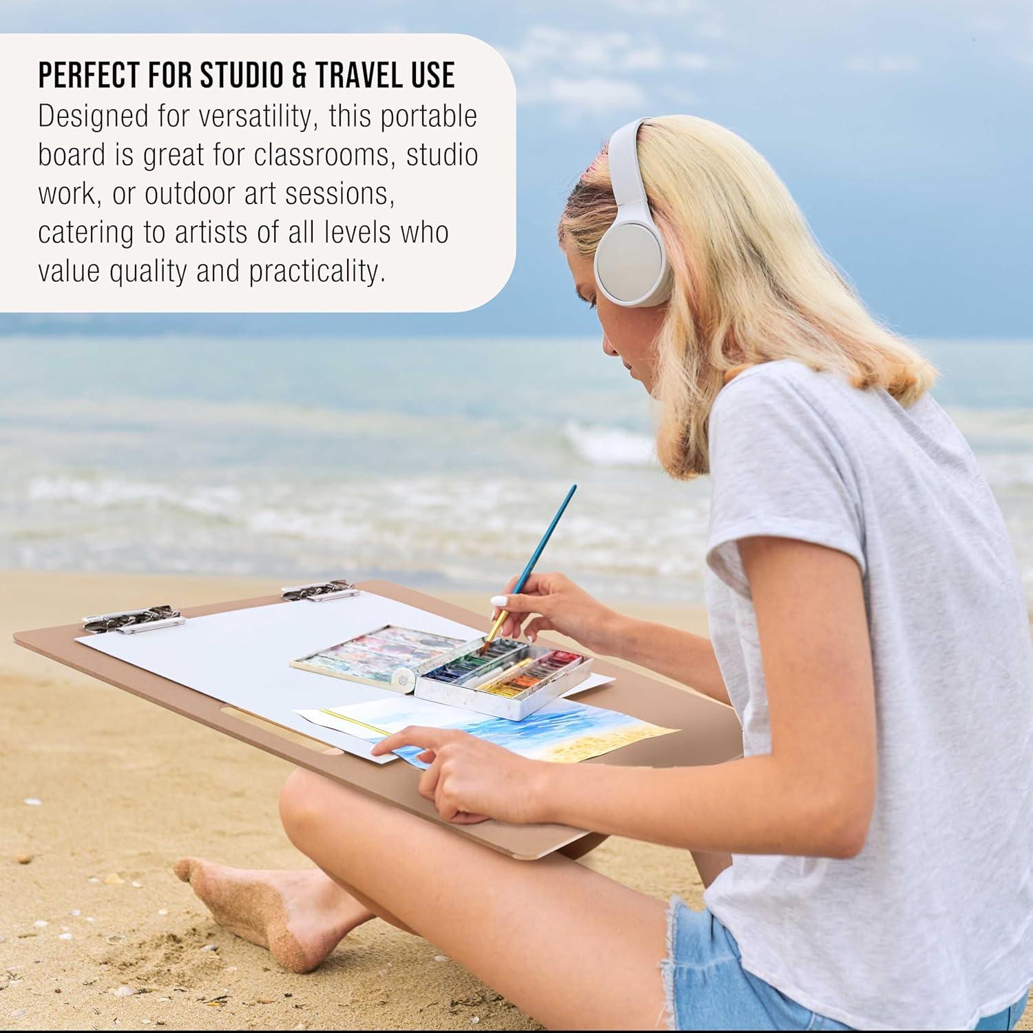 Tablero de Dibujo Portátil Suministro de Arte 58.4 x 66 cm
