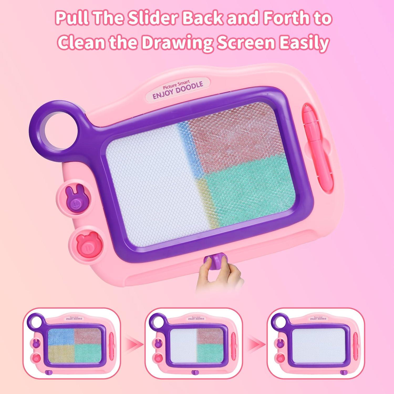 Tablero Magnético de Dibujo Wellchild 26.5x19cm para Niños